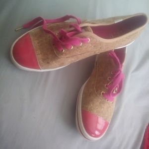 Keds+Kates spade cork material shoe